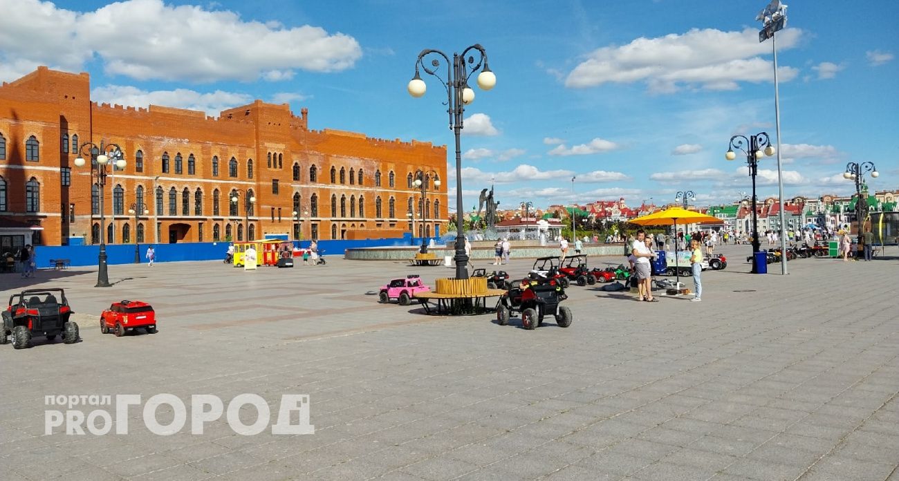 За машинки и аттракционы в центре Йошкар-Олы начали штрафовать