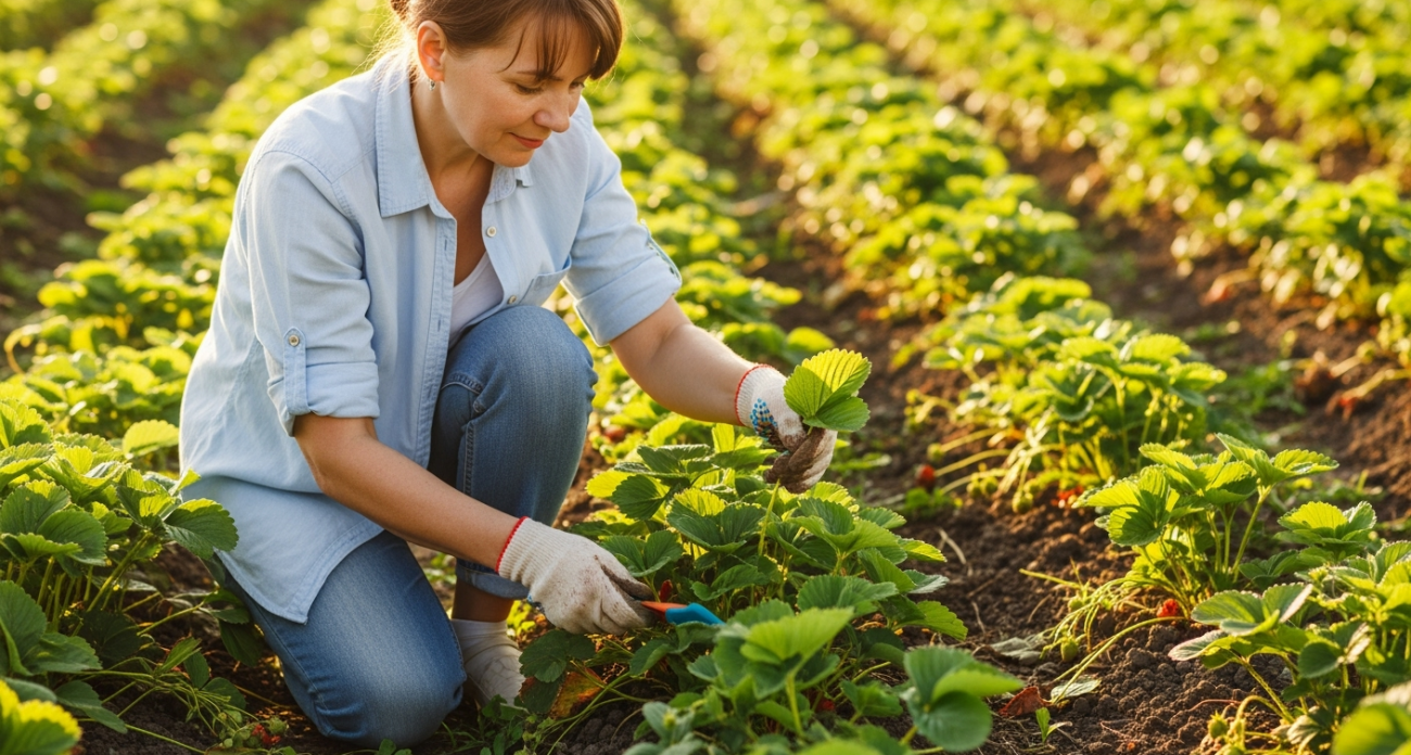 После сбора клубники в августе запомните раз и навсегда: эти процедуры определят урожай следующего года