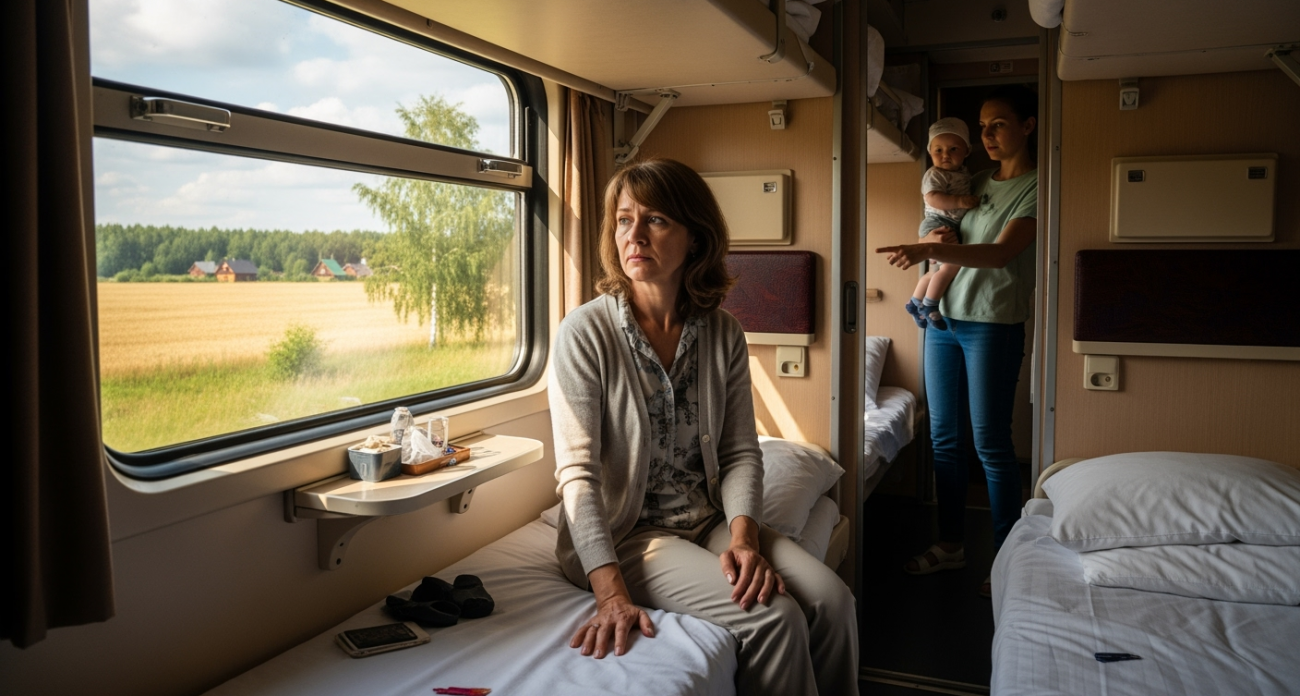 Женщина с ребенком требует освободить мою полку в поезде — как правильно поступить в этой ситуации