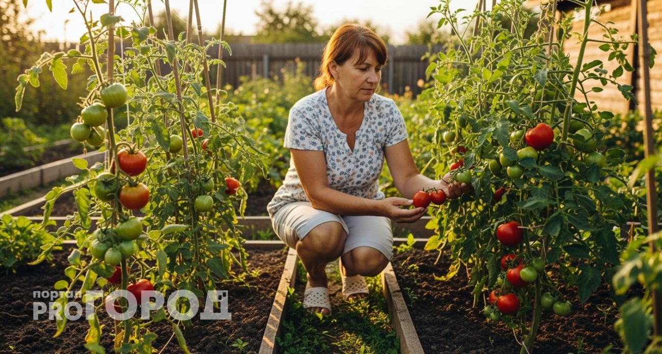 Как правильно вершковать томаты, чтобы они плодоносили до поздней осени