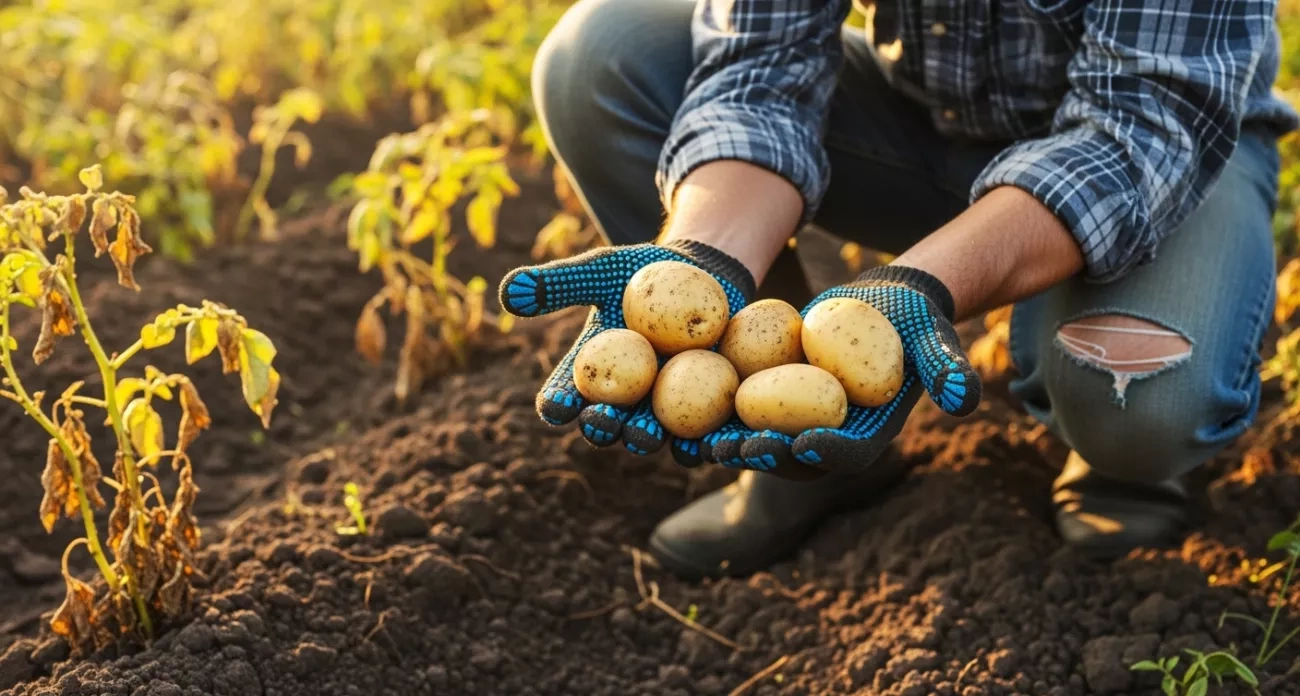 Никогда не копайте картошку до этого признака — ждите 14 дней: дедовский секрет против прорастания в погребе