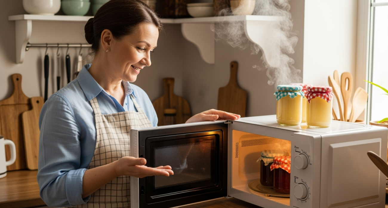 Революция в стерилизации банок: забудьте о кастрюлях и ожогах — достаточно всего 2 минут