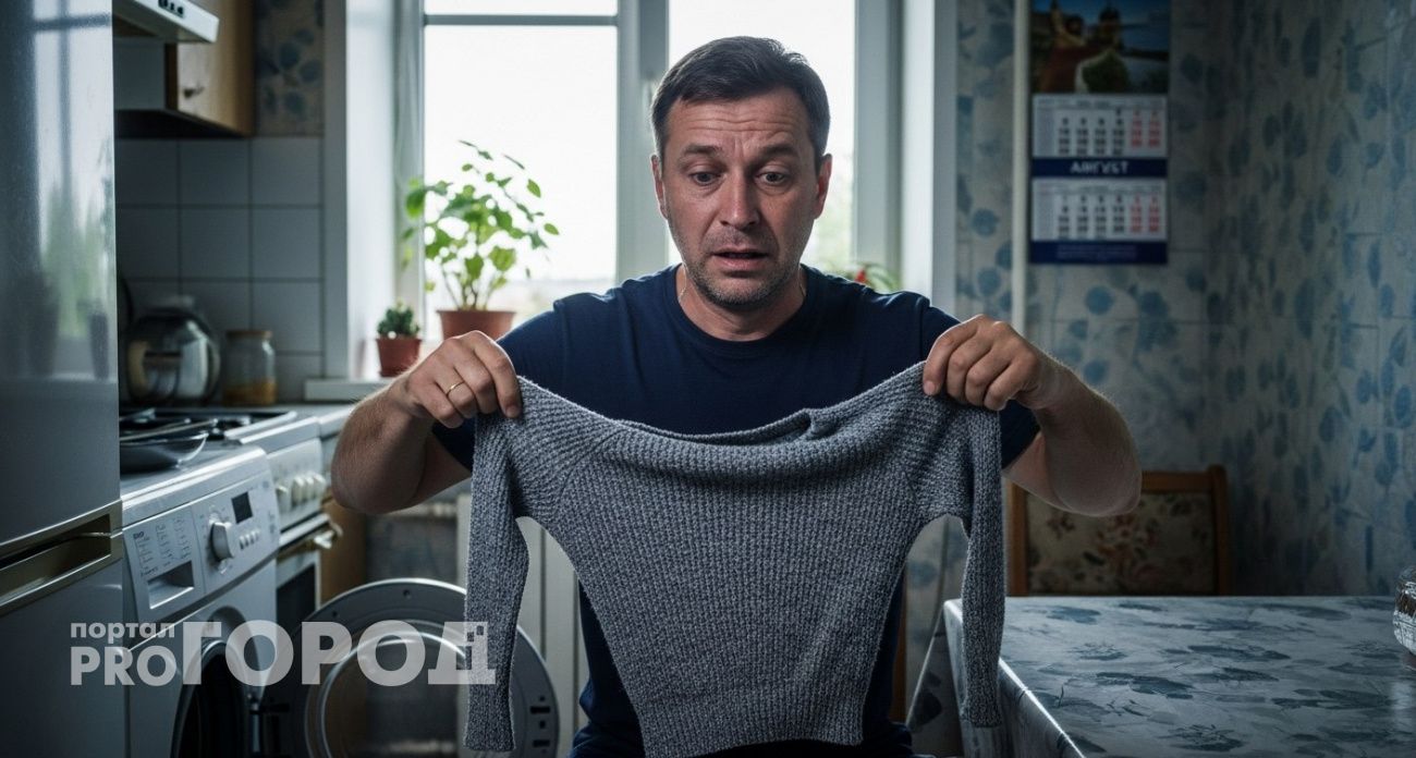 Детский шампунь вернет севшим при стирке вещам прежний размер