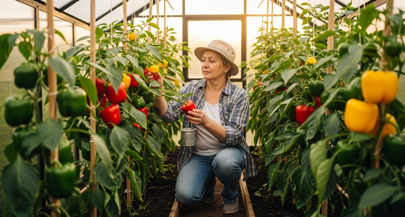 Секрет августовской подкормки перца: вызреет в 2 раза быстрее и будет плодоносить до заморозков