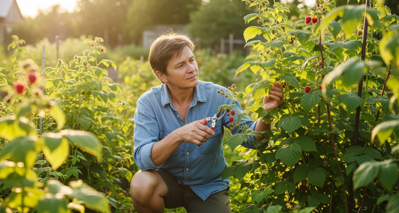 Никогда не обрезайте малину в августе так: 2 ошибки, которые садоводы считают правильными