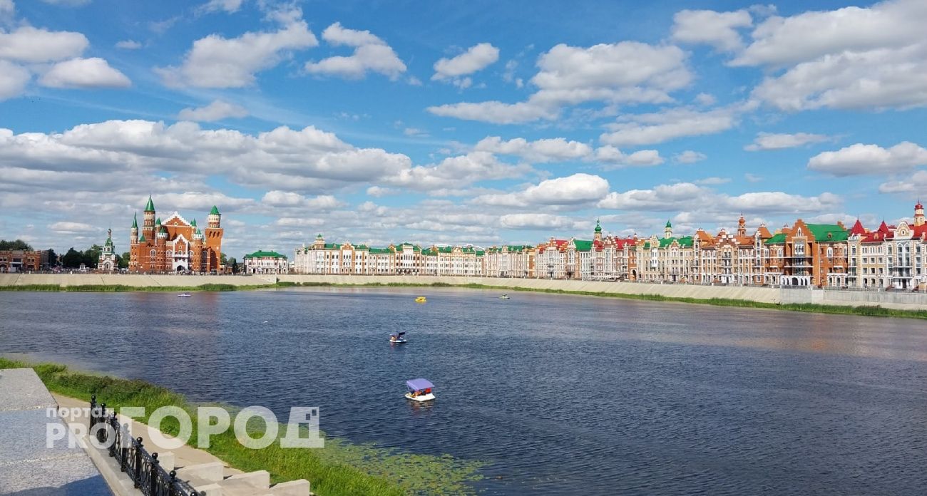 Трехметровую "букву Й" за 1,2 млн поставят на набережной Йошкар-Олы