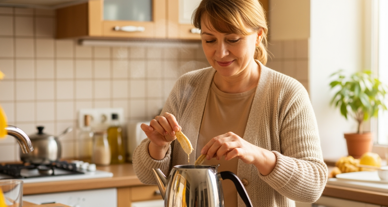 Кладу 3 дольки лимона в чайник — накипь исчезает за минуты: древний секрет, который скрывают производители чистящих средств