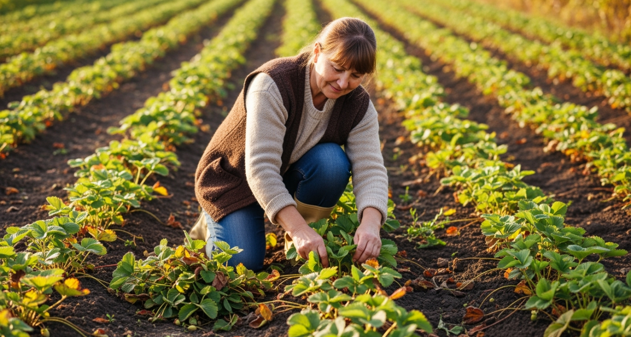 Осенний ритуал опытных садоводов: что они делают с клубникой в сентябре, пока соседи отдыхают
