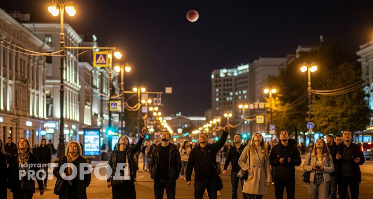 Кровавое лунное затмение увидят жители Марий Эл