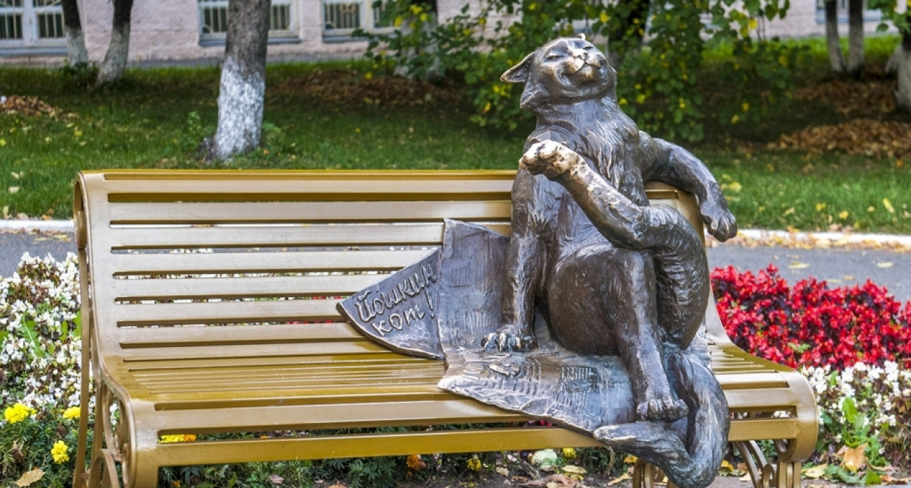 Где в Йошкар-Оле найти всех йошкиных котов: все локации бронзовой семьи