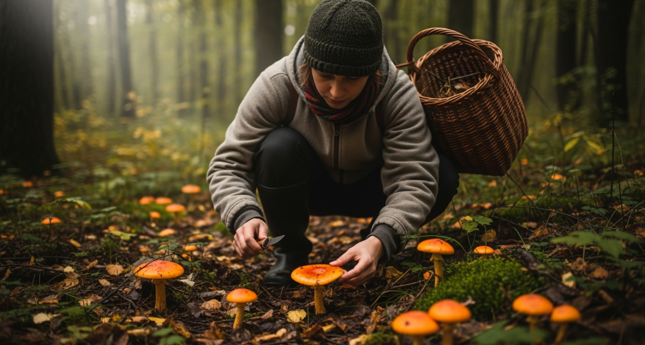 Этот гриб-паразит превращает свою жертву в деликатес со вкусом омара — но собирать его решаются только те, кто знает главный секрет