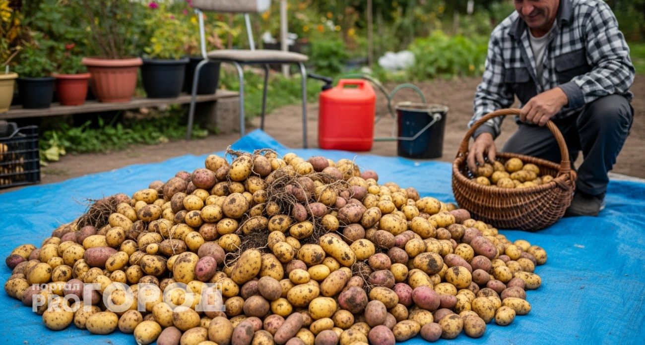 Как подольше сохранить урожай картошки