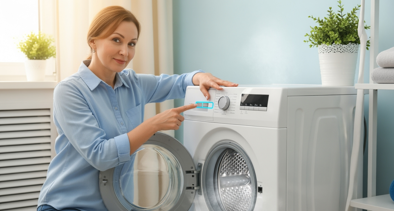 Простой трюк с двумя кнопками продлевает жизнь стиральной машины на годы — но 90% хозяек о нём не знают