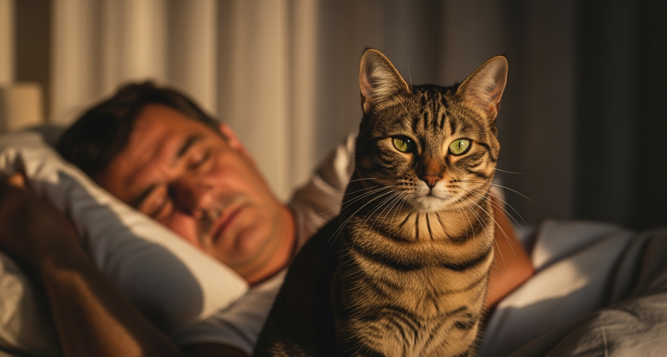 Почему кошки замирают у двери по ночам: тайные способности ваших питомцев