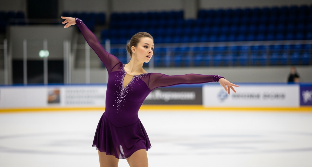 Почему фигуристки пришивают платья к колготкам и брызгают на ноги лаком для волос