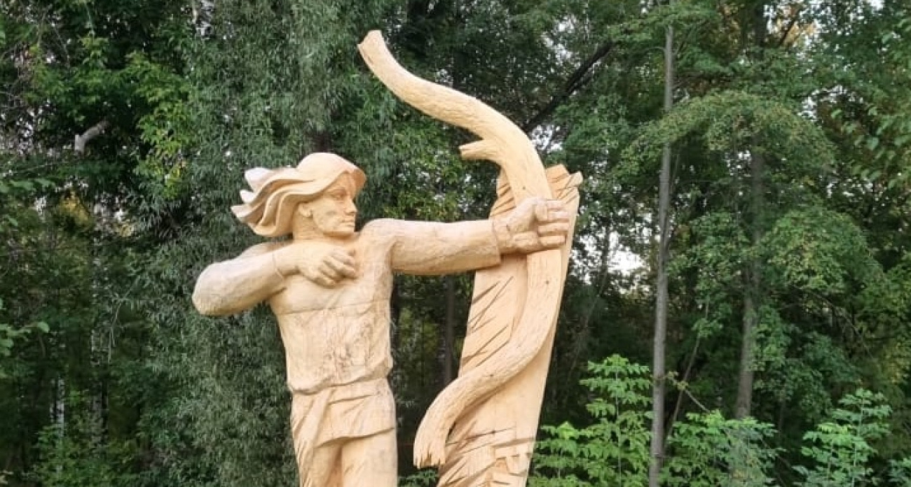 Скульптуры Чумбылата и Овды появились в Марий парке