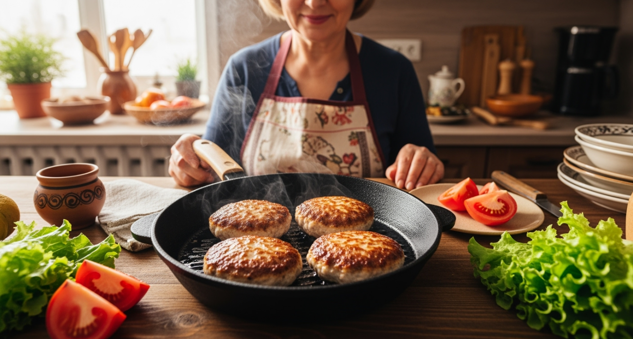 Добавляю замороженное масло в фарш — и котлеты исчезают быстрее, чем я успеваю их пожарить