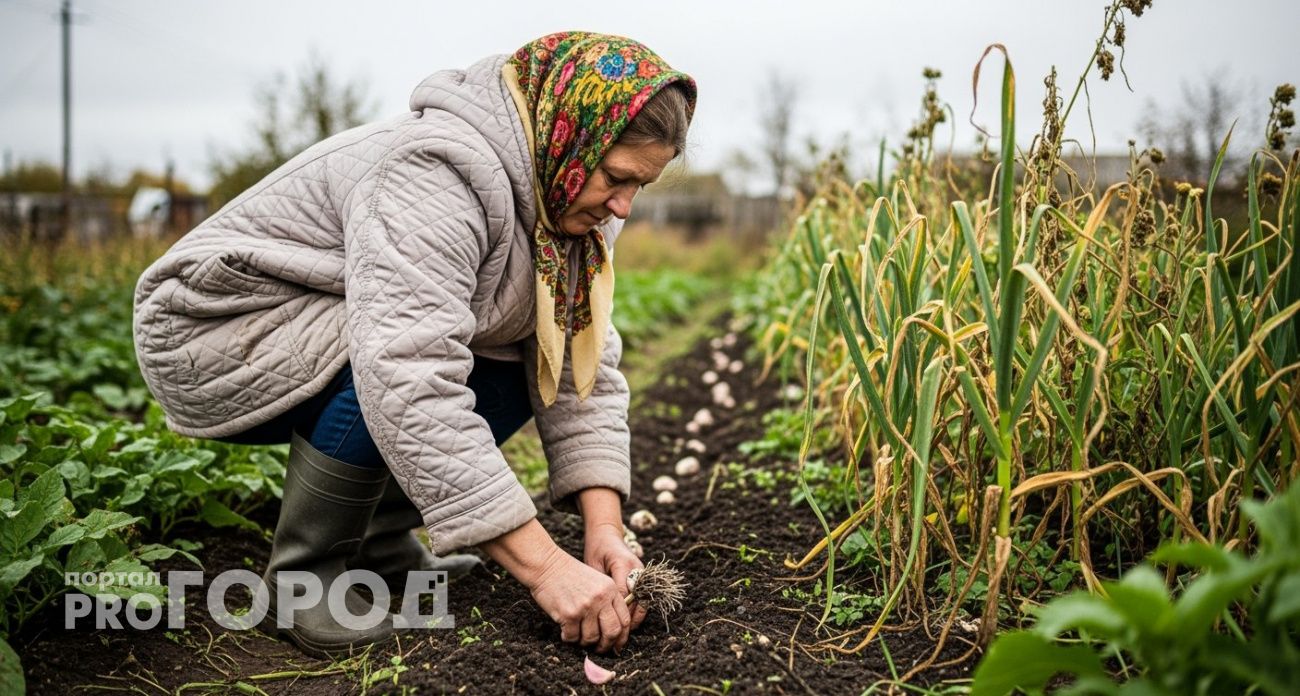 Самые благоприятные осенние дни для посадки чеснока: это должен знать каждый дачник