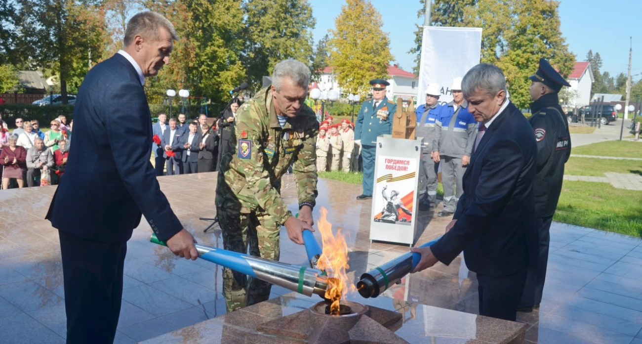 Вечный огонь загорелся еще в одном населенном пункте Марий Эл