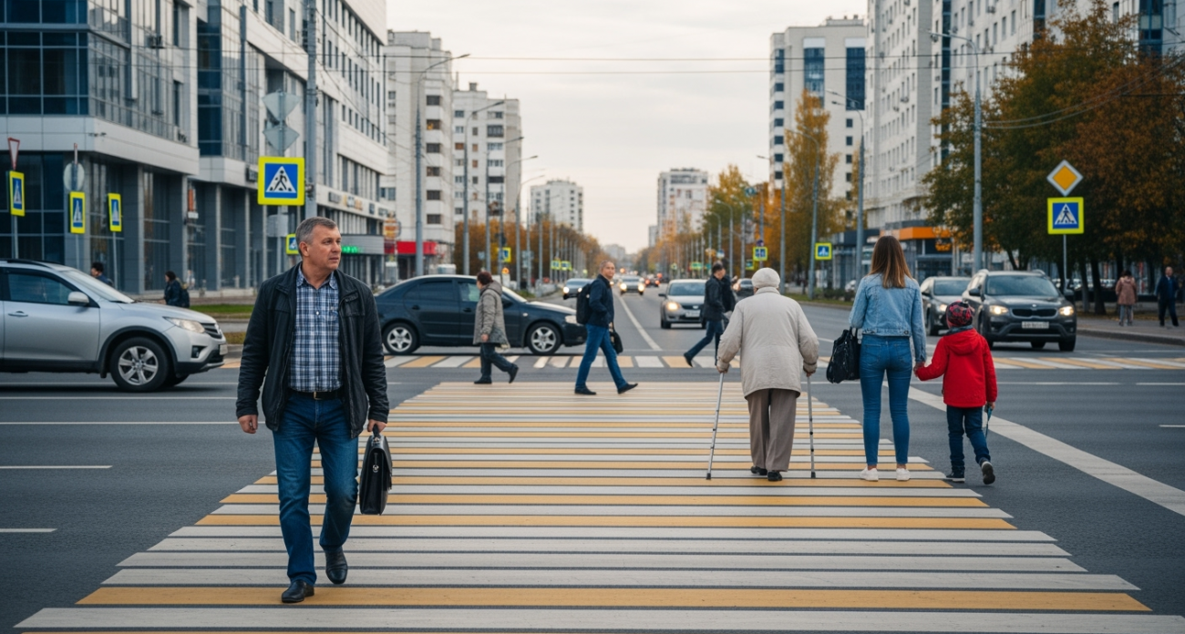 Верховный суд тайно изменил правила: теперь водители могут не ждать пешеходов на зебре