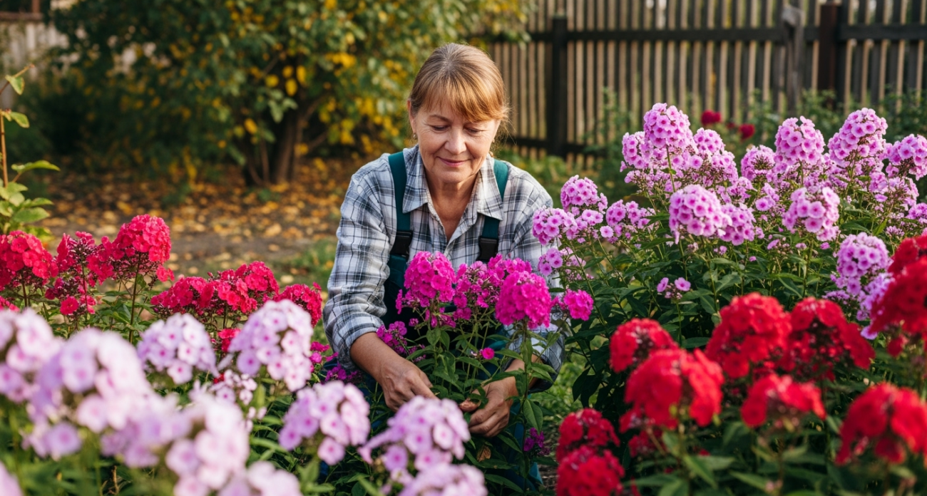 Вот что опытные садоводы делают с флоксами в сентябре — и почему их цветы затмевают соседские