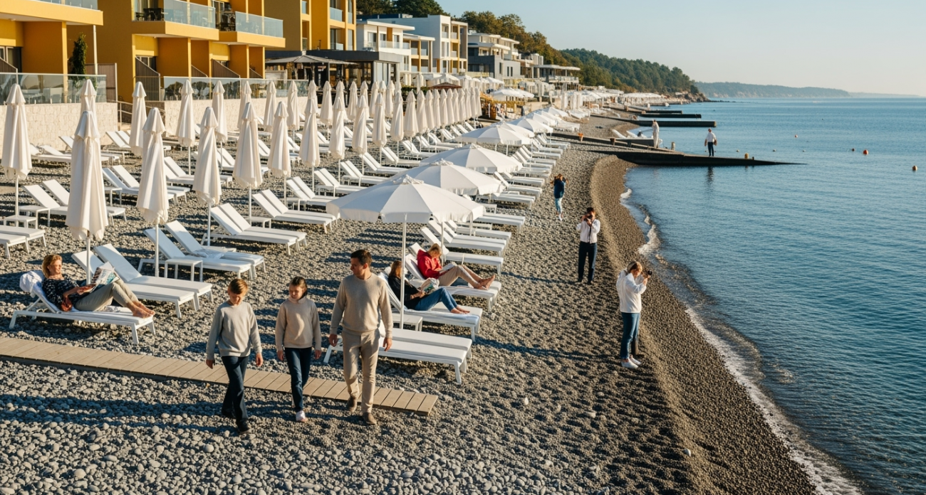 Россиянка открыла курорт с водой как на Мальдивах: находится в 2 часах от Владивостока, но туда летят не за пляжами