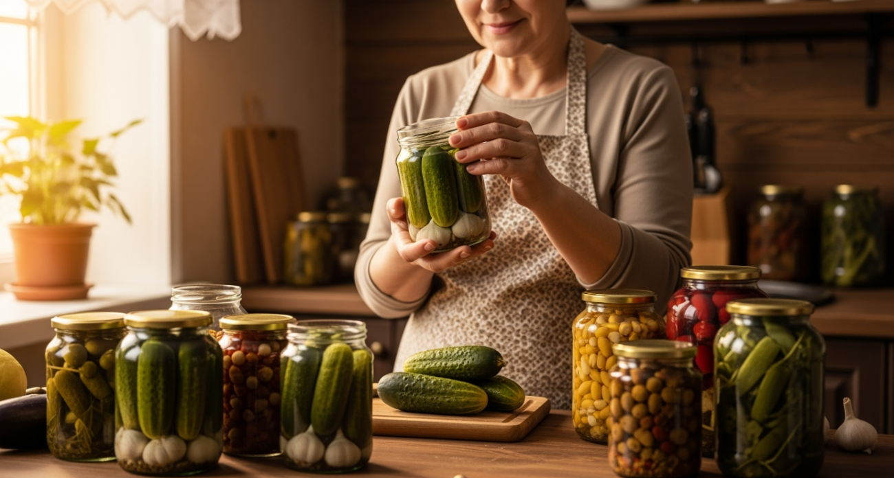 Почему у соседки огурцы съедаются за день, а мои стоят до весны: раскрываю её тайный метод двойного запаривания