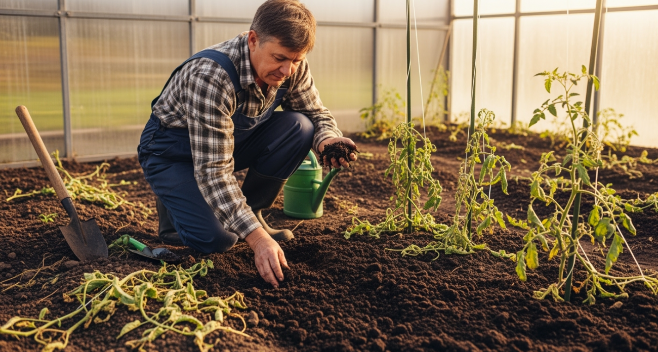 Почему опытные дачники никогда не оставляют теплицу пустой после томатов: секрет восстановления почвы за одну осень