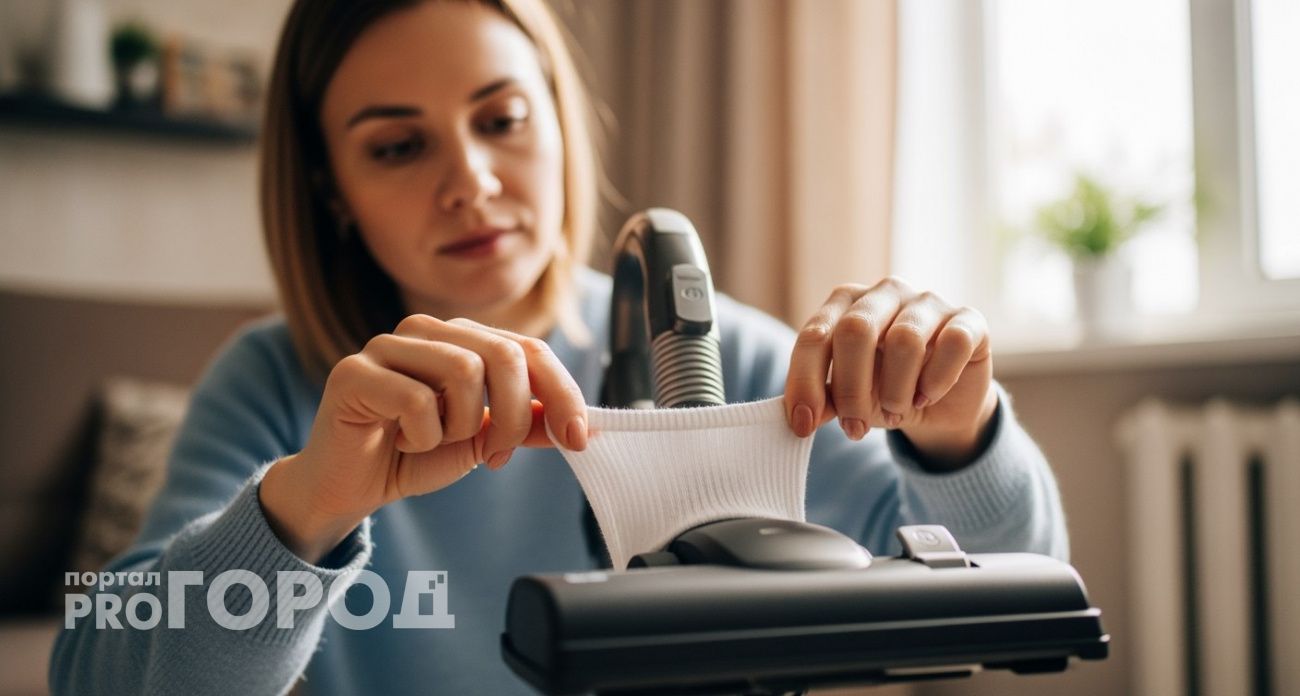 Надеваю носок на пылесос - ковры сияют, как новые: простой лайфхак для легкой уборки