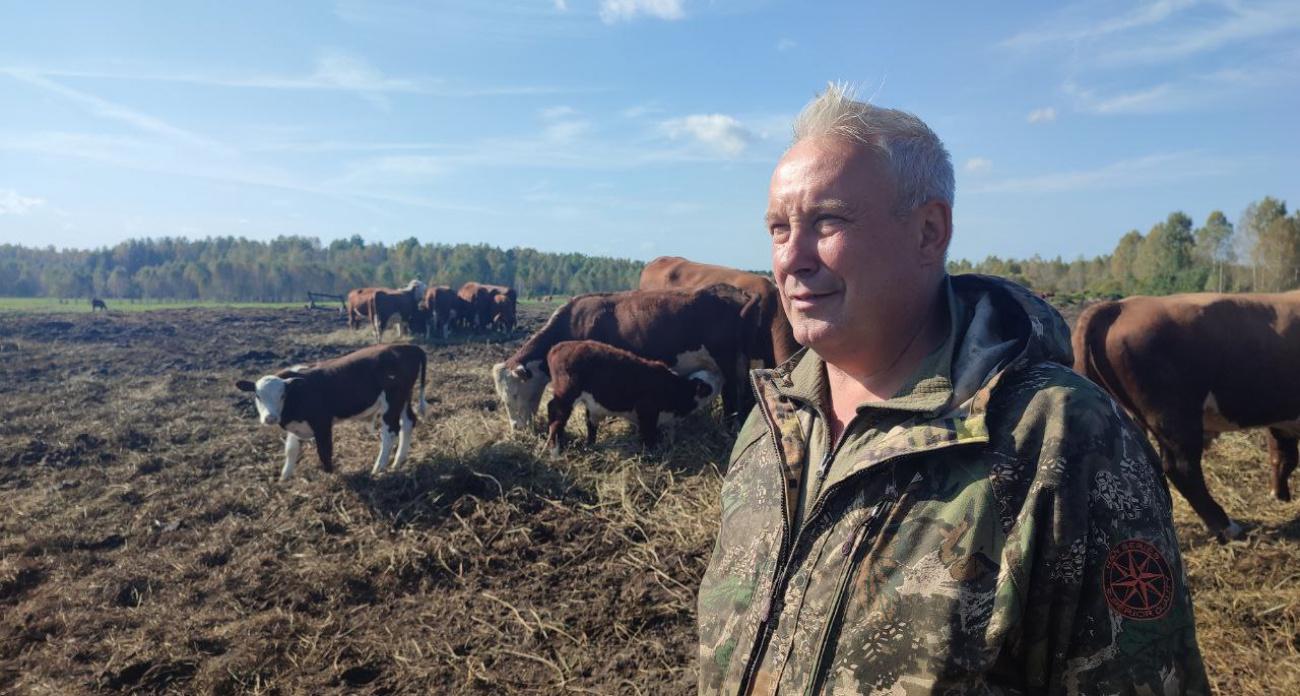 Марийский фермер с нуля открыл хозяйство на 300 быков: “Из экологически чистой говядины получаются шикарные котлеты”