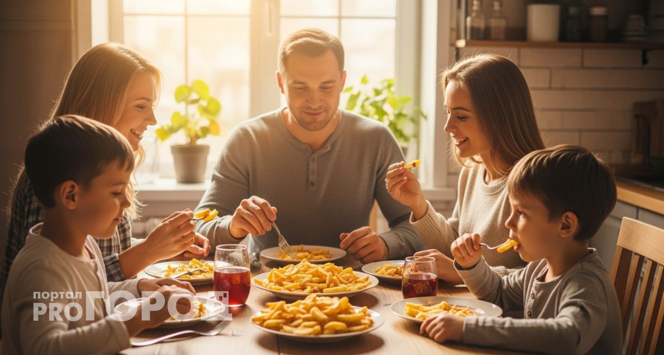 Картошку жарю только так: уплетает вся семья, никакой ресторан не нужен