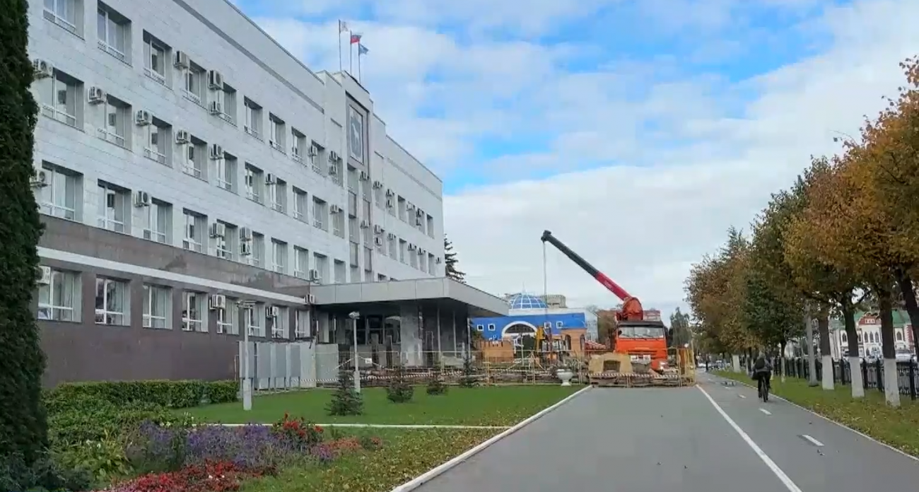 Мэрия Йошкар-Олы потратит 7 млн на ремонт фасада своего здания