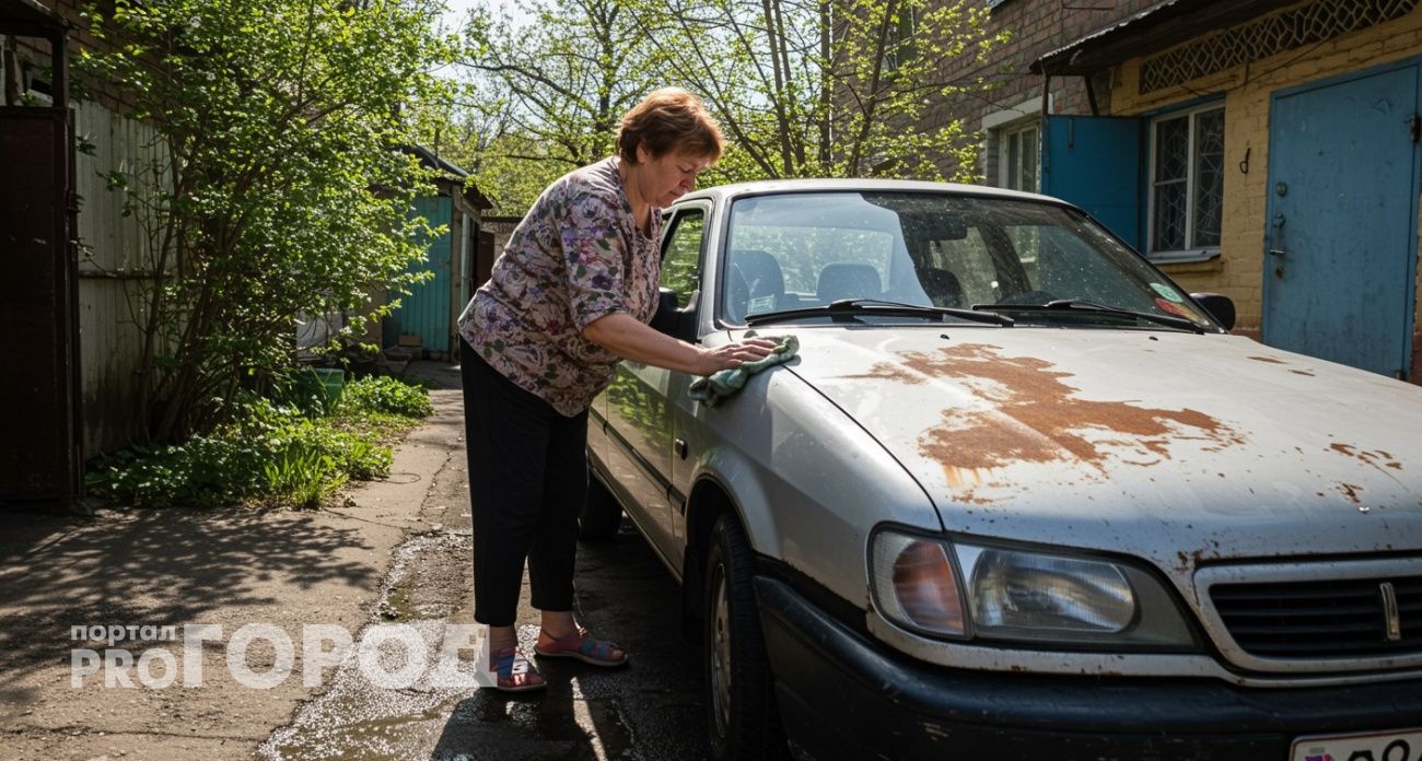 Муж крутил у виска, а теперь машина как новая: "рыжики" растворяются на глазах