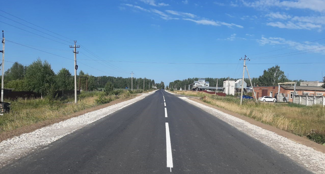 Новая дорога в Горномарийском районе связала села и школу