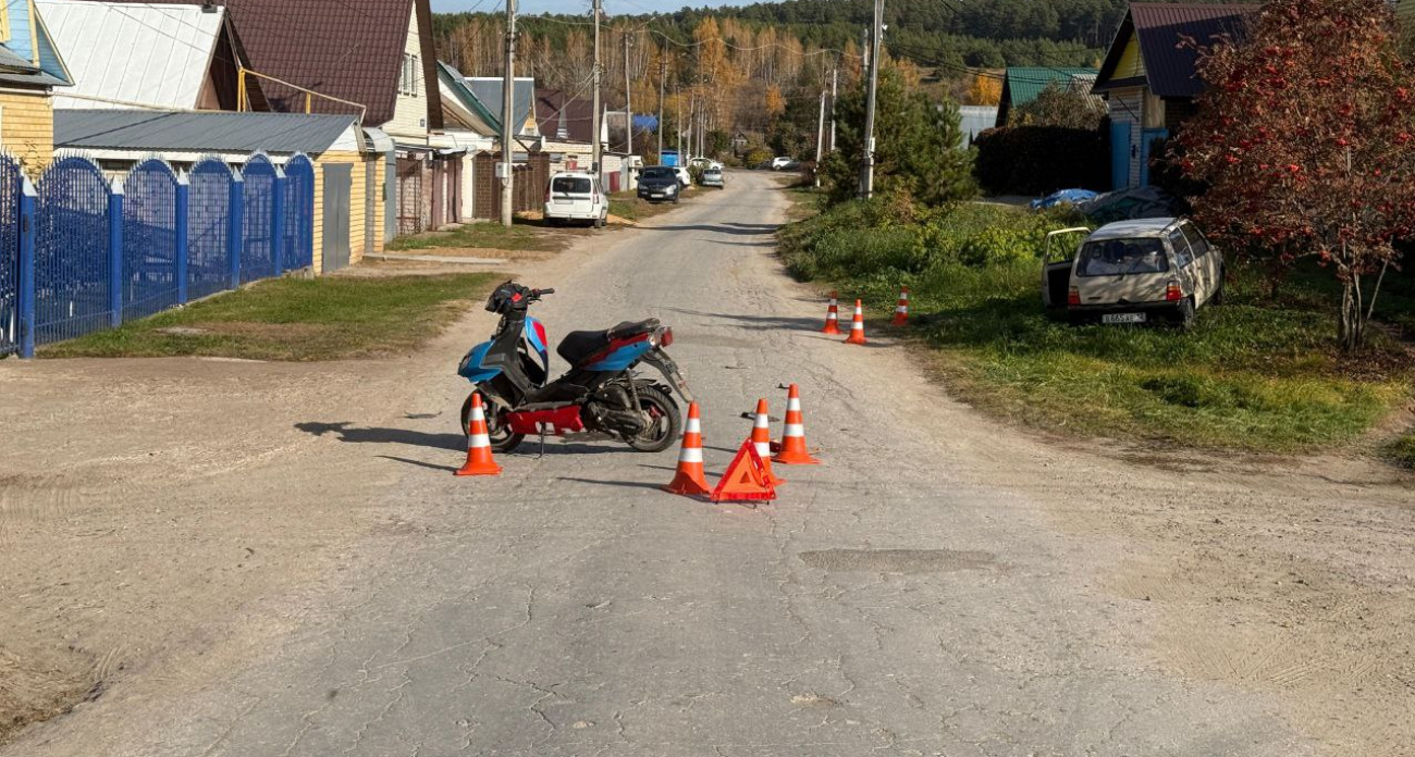 В Волжске водитель скутера сбил пенсионера и скрылся