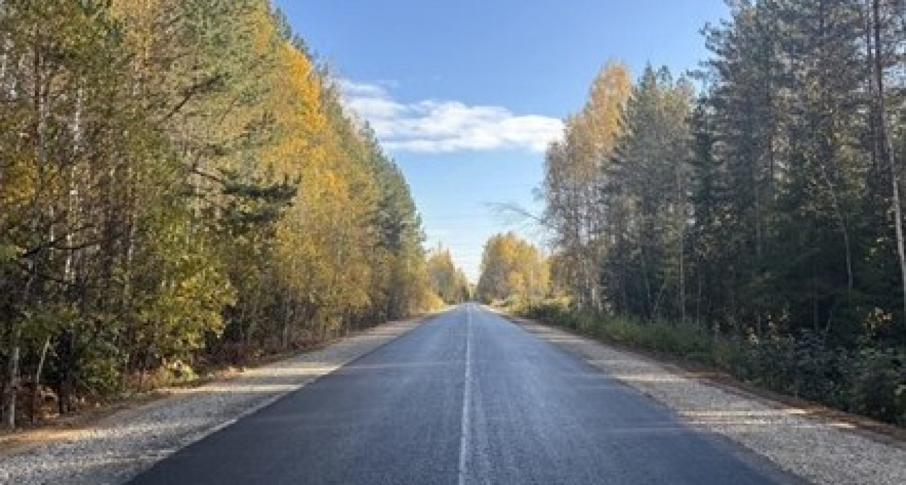 Дорогу до самого популярного озера Марий Эл покрыли асфальтом