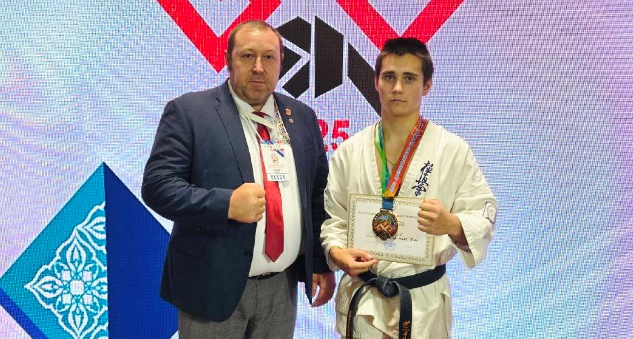 Каратист из Марий Эл дважды стал чемпионом мира