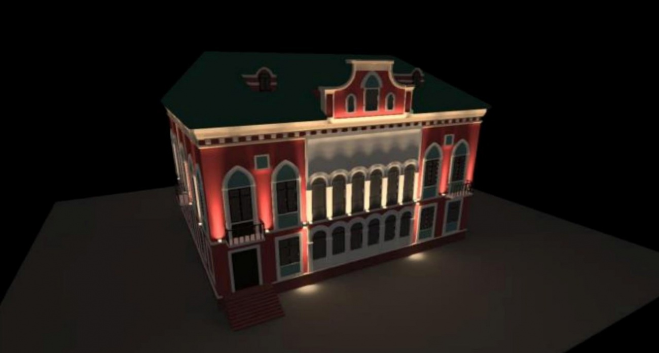 Полтора миллиона потратят в Марий Эл, чтобы осветить фасад здания Минюста