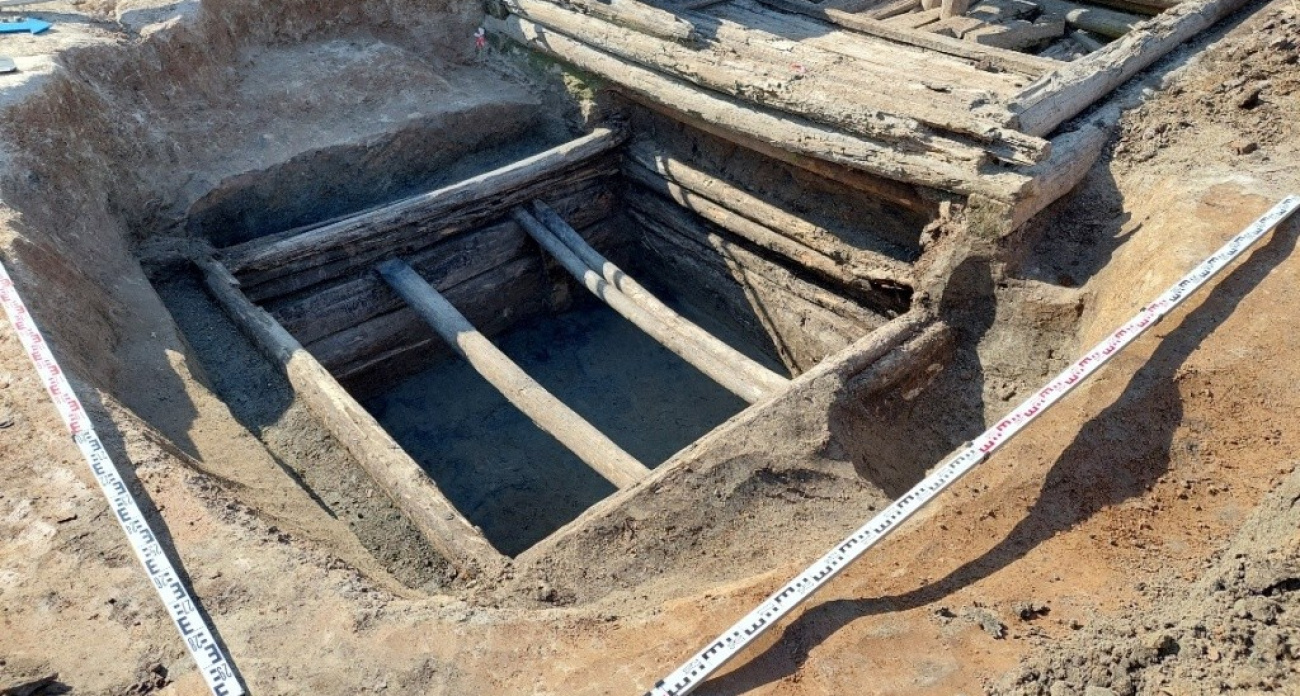 На раскопках у Царевококшайского Кремля нашли древний крест и кавказский кинжал