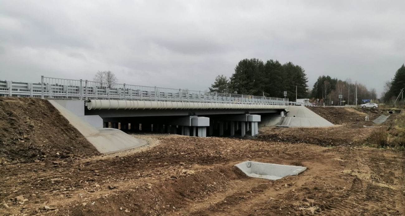 37-метровый мост открыли в Марий Эл после ремонта