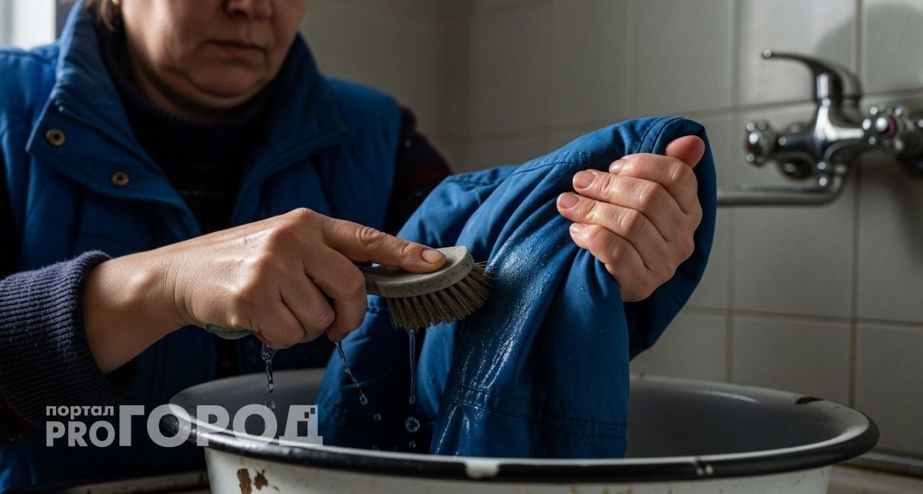 Беру две вещи с кухни - куртка чистая за 10 минут: легко и просто