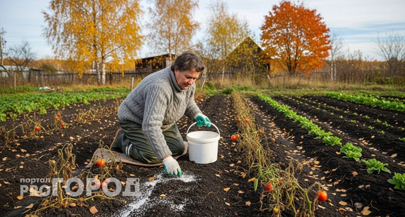 Осенью сыплю в землю дешевое средство - весной мокрицы в огороде как не бывало