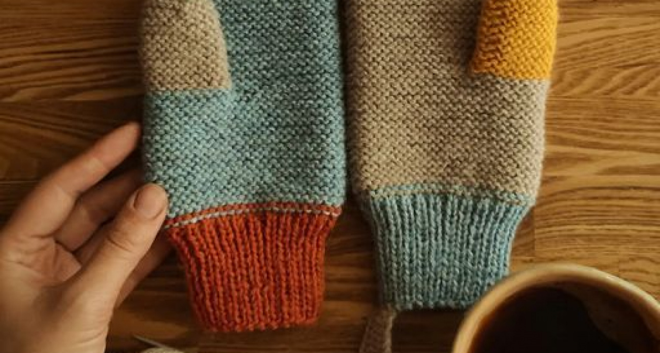 Купила варежки из этой шерсти всей семье: руки не мерзнут и не сыреют даже в - 30