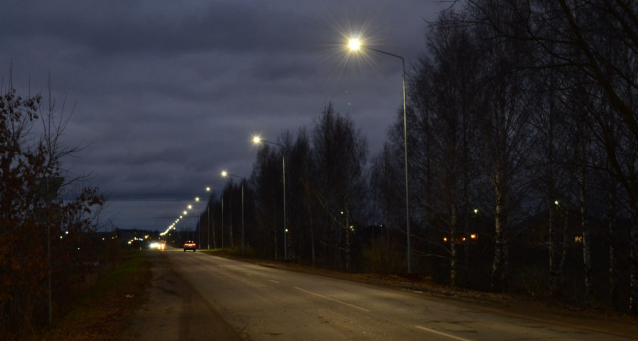 Одну из дорог Медведевского района сделали безопаснее на 1,3 километра