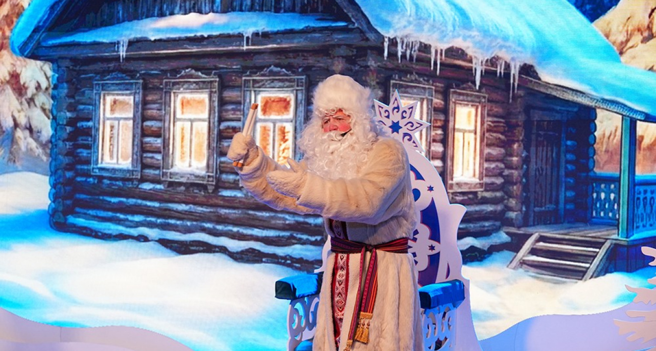 Марийский Дед Мороз привез сказку в Москву: фото