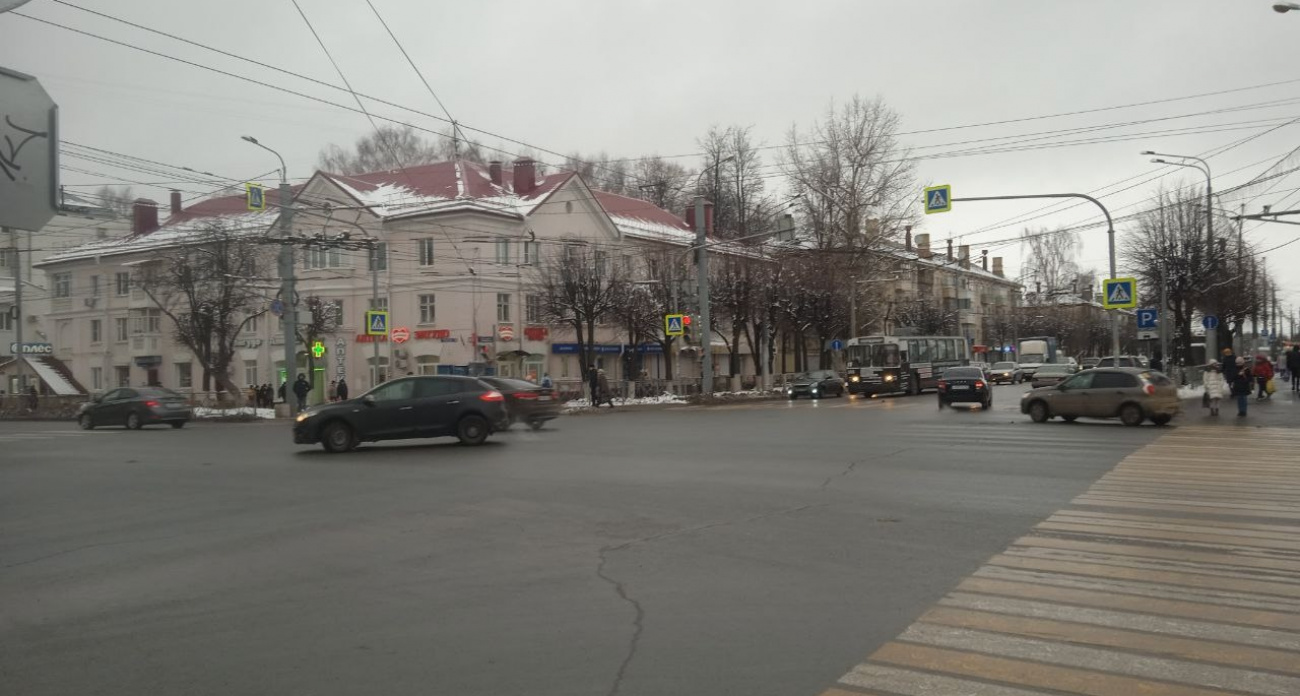 В центре Йошкар-Олы на неделю ограничат движение