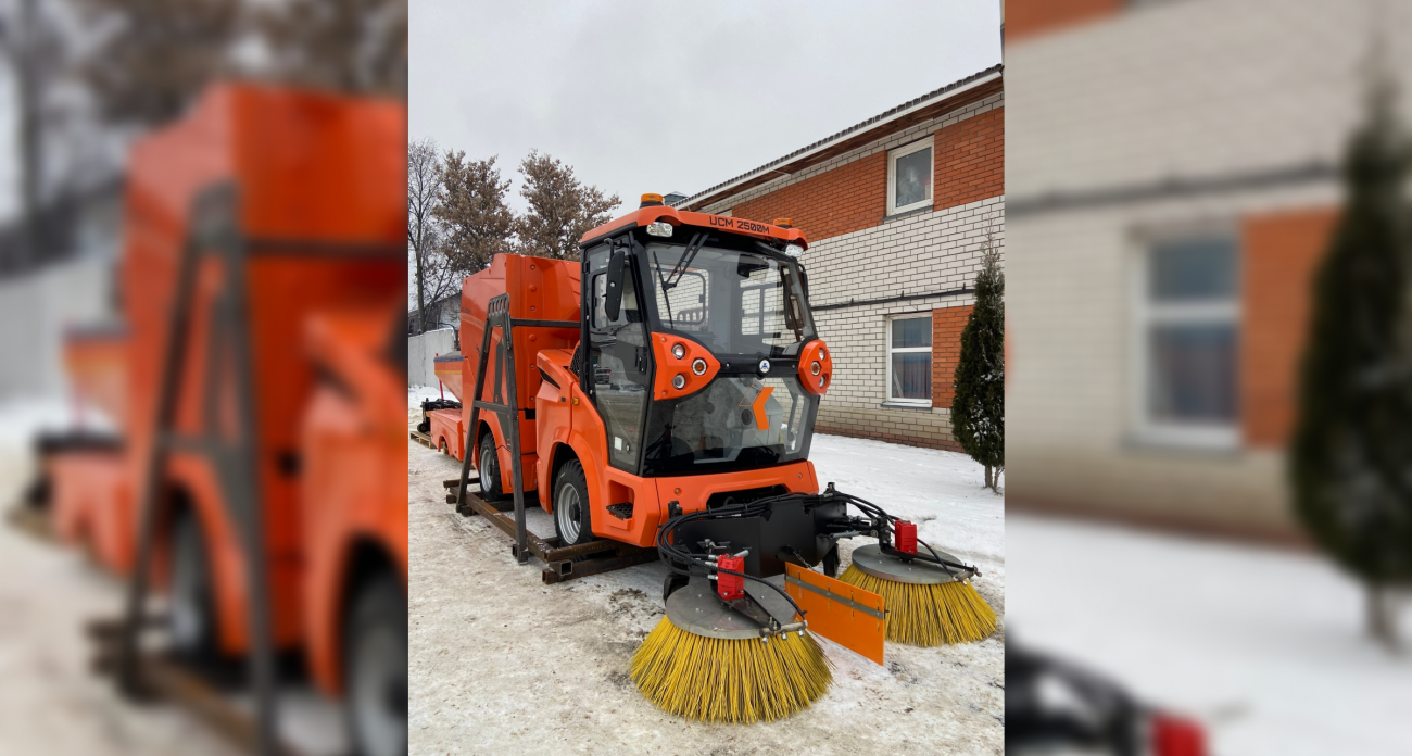 В Йошкар-Оле новая машина будет убирать там, где не проедет обычная