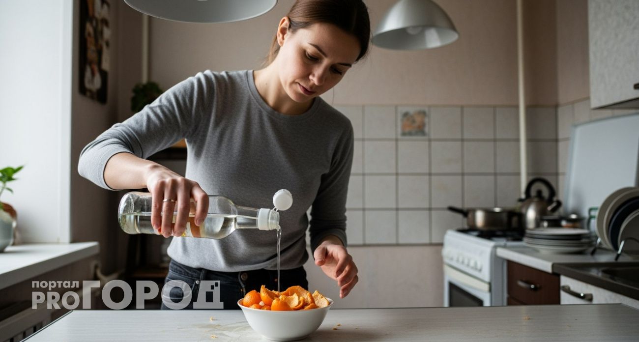 Зимой заливаю мандариновые корки уксусом - вся семья в восторге: незаменимая вещь в хозяйстве