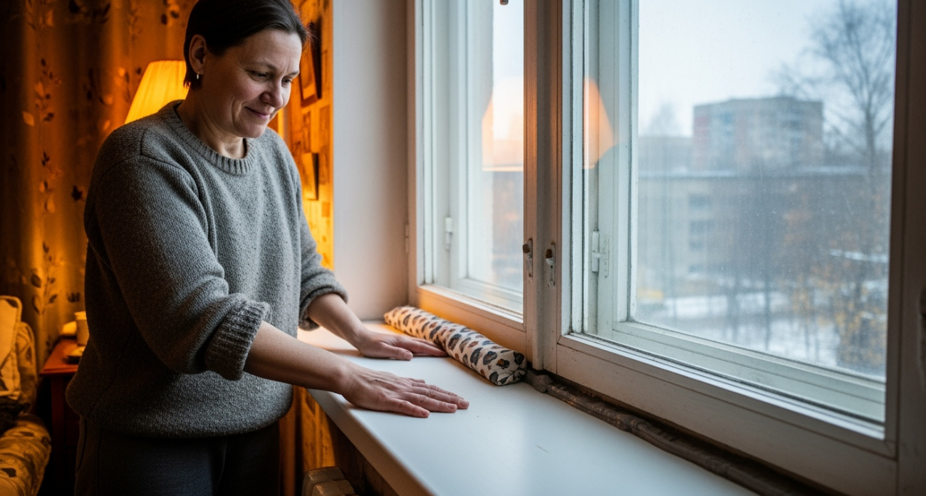 Из окон не дует даже в метель: простая вещь на подоконнике не пропускает сквозняки и пахнет лесом