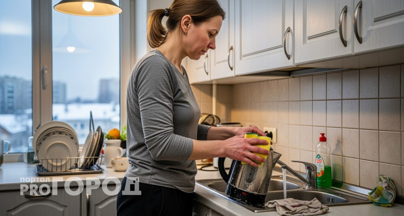 От накипи в чайнике не останется даже следа: этот фрукт убирает все за минуту